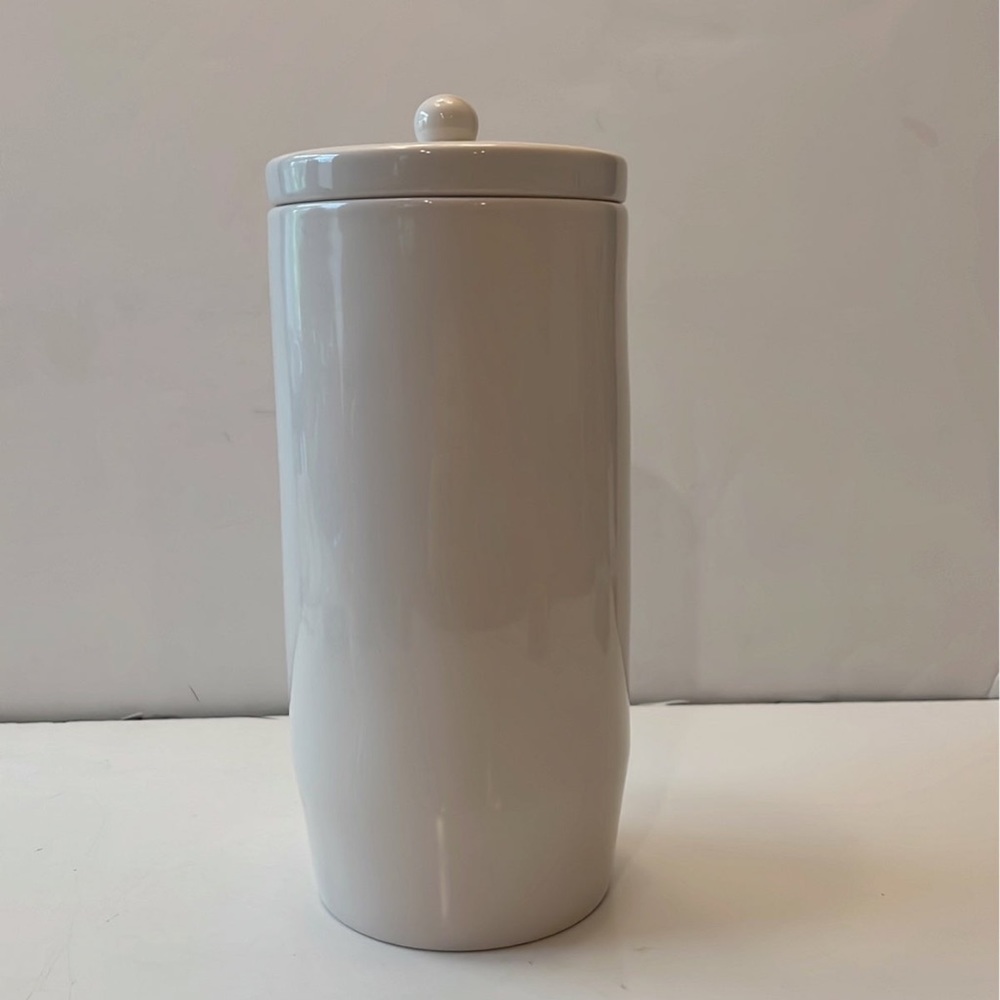 Rae Dunn CONTAIN Ceramic Canister With Lid